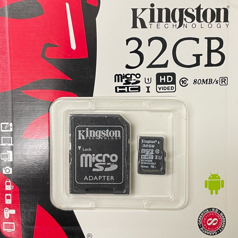 kingston micro sd 32gb card